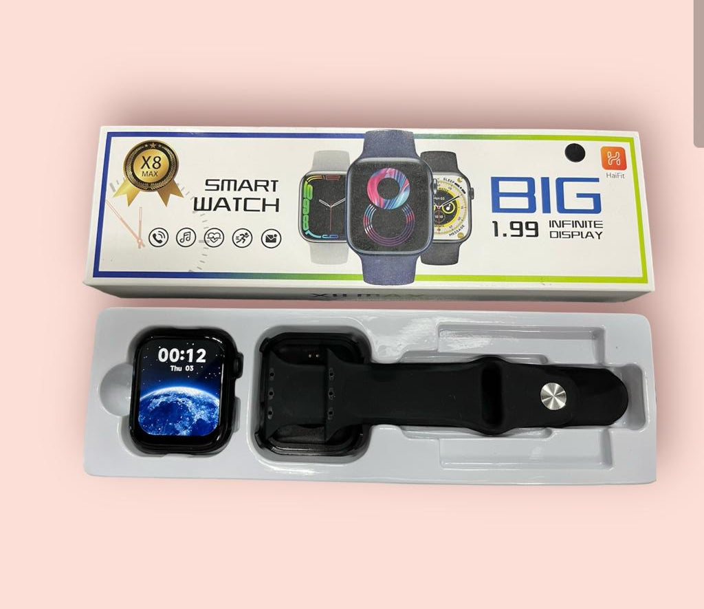 ⌚🔥 SMART WATCH X8 MAX – Estilo revolucionario, rendimiento inigualable