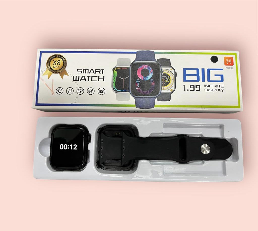 ⌚🔥 SMART WATCH X8 MAX – Estilo revolucionario, rendimiento inigualable
